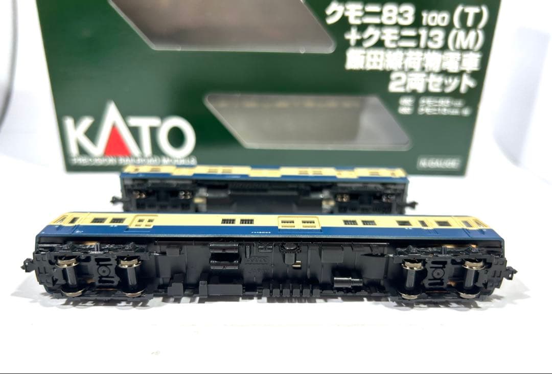 KATO 飯田線貨物電車2両セット クモニ83 100 T+ クモニ13 M