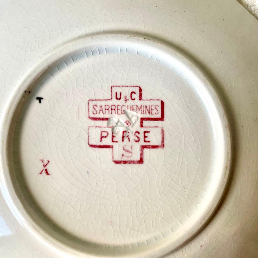 サルグミンヌペルセPERSE C&S フランスアンティークカップ&ソーサー
