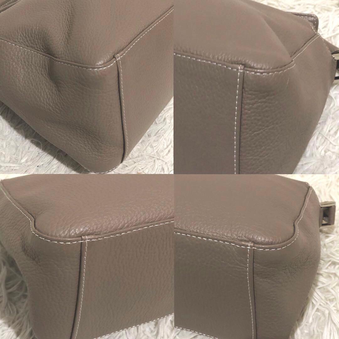 現行·未使用✨キタムラ　 レザー ハンドバッグ