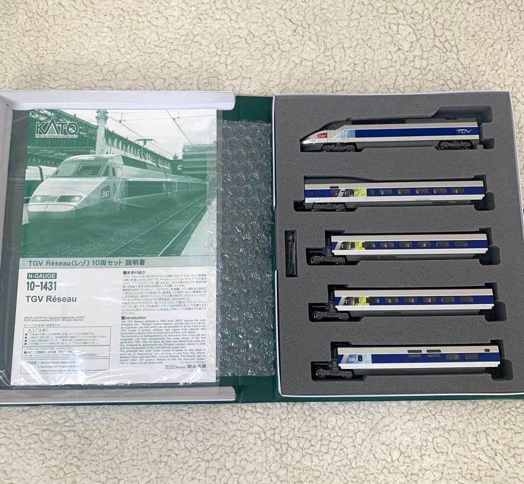【希少】KATO 10-1341 KATO TGV Reseau 10両セット