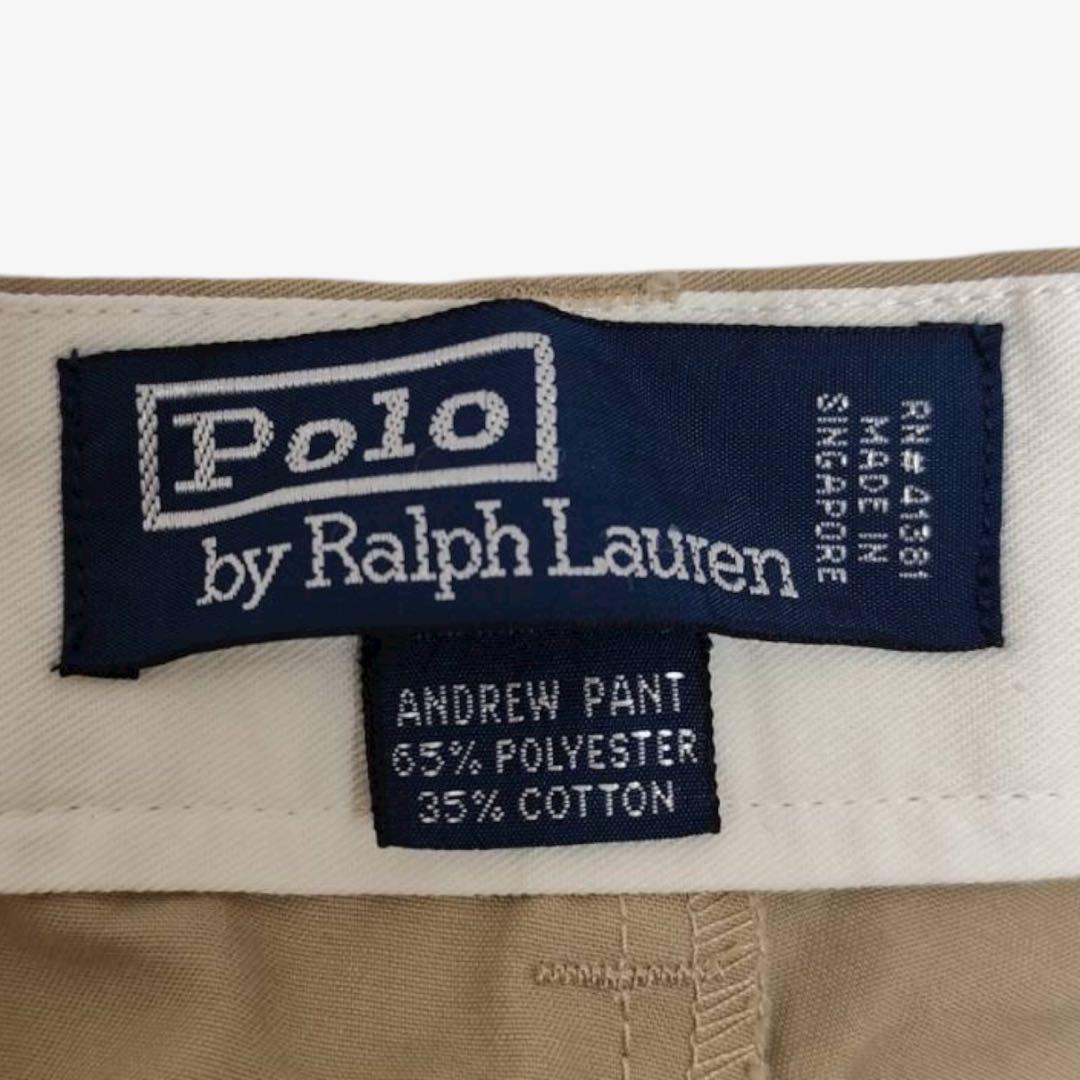 mt11725 ポロバイラルフローレン アンドリューパンツ ポロチノ ツータック