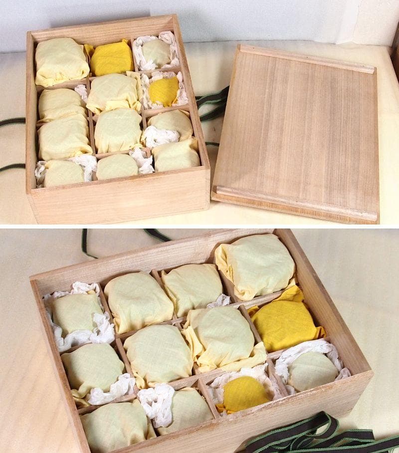 美品】仙叟好 十二茶器 塗師:坂田峰俊 真塗 棗/薄茶器/