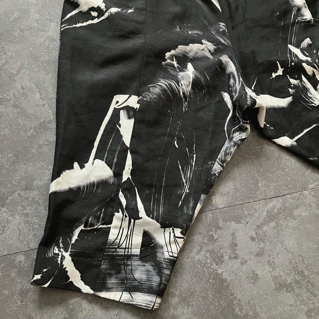 julius 2012-13FW graphic sarrouel pants