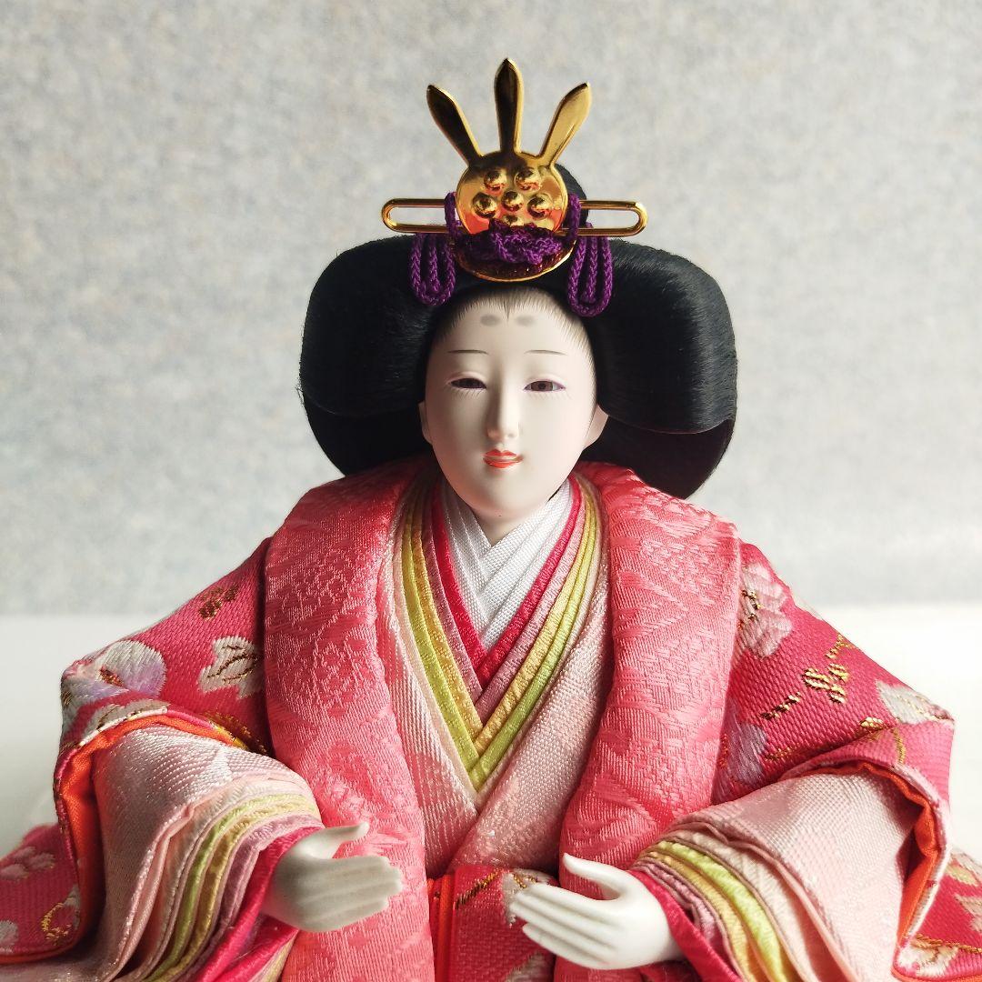 【 未使用・長期保管品】［ひな飾り］内裏雛（男雛 女雛）・親王台