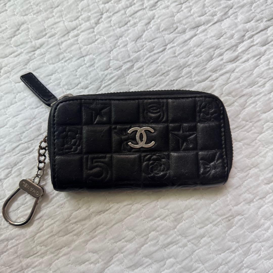 シャネル CHANEL ケース パース キーリング ココマーク