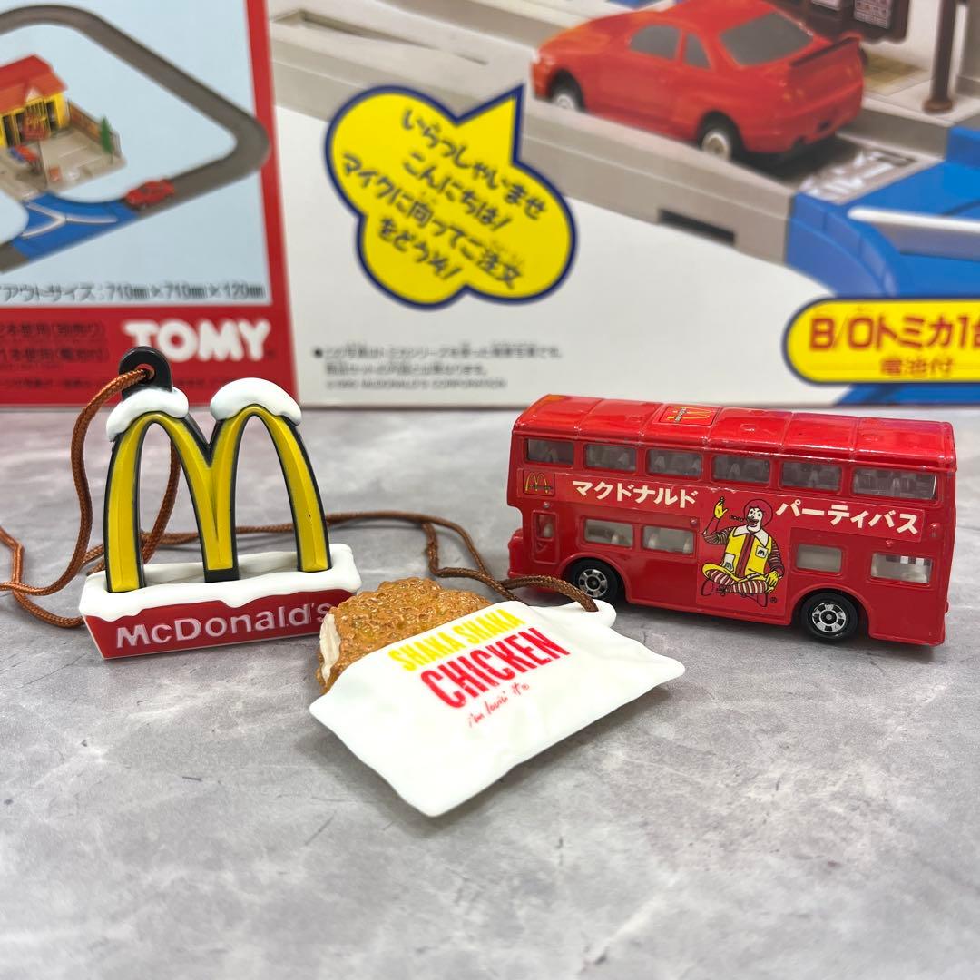 B/Oトミカ モータートミカ シティドライブスルーセット（マクドナルド