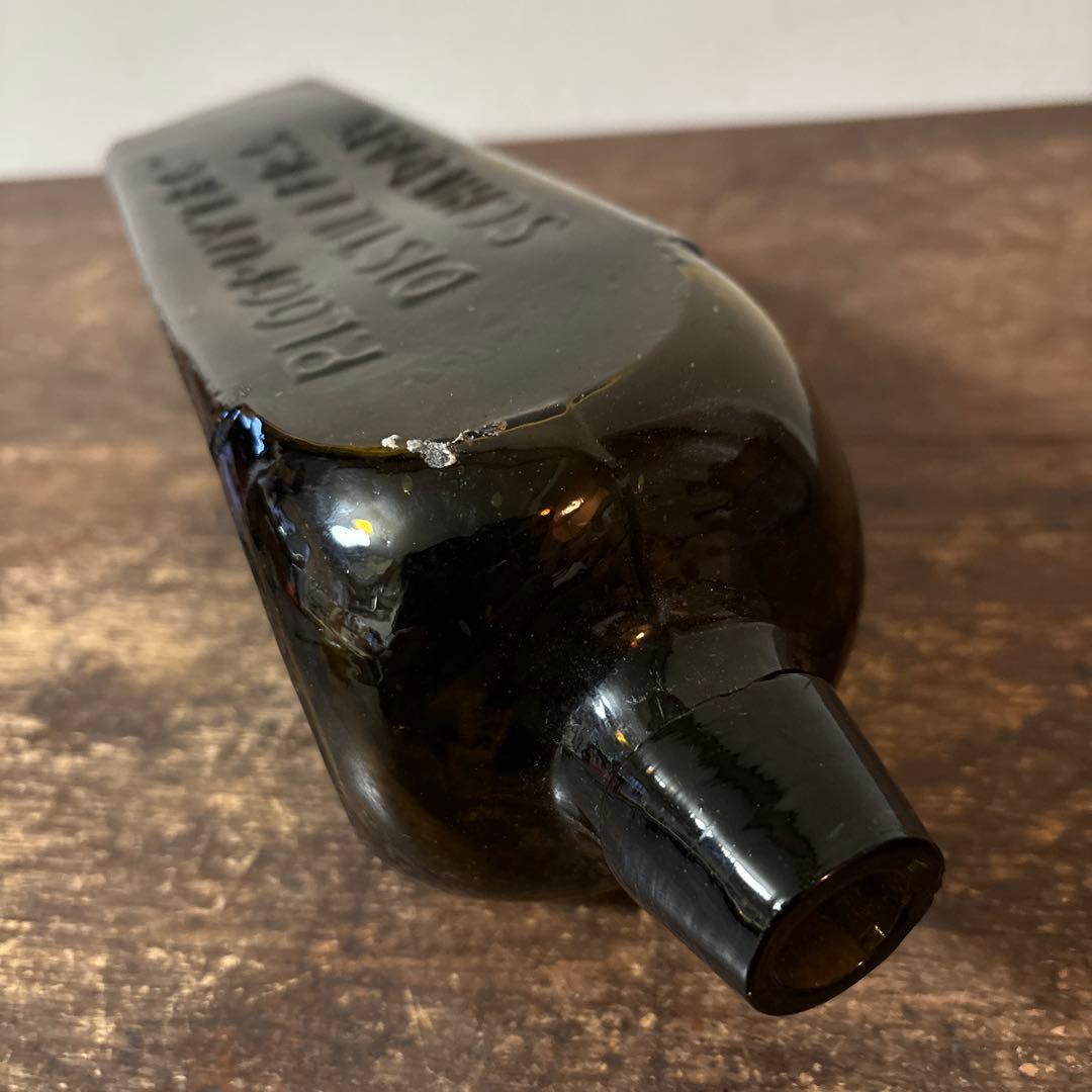 古いジンボトル ⑤アンティーク 古道具 骨董品 コンプラ瓶 東インド