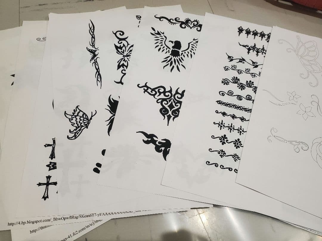 【希少プロセット48色】ボディージュエリー/ダイアモンドタトゥー/スキンアート