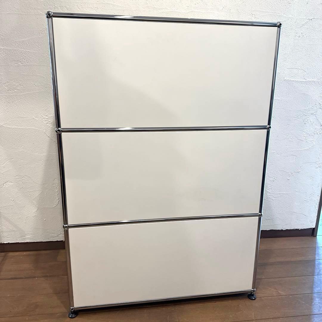 flairmistさま専用】USM Haller キャビネット ホワイト 3段