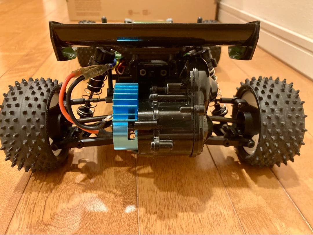 タミヤDT-03二駆バギーフルセット 前後DT-04ナックル（前六角ハブ）化