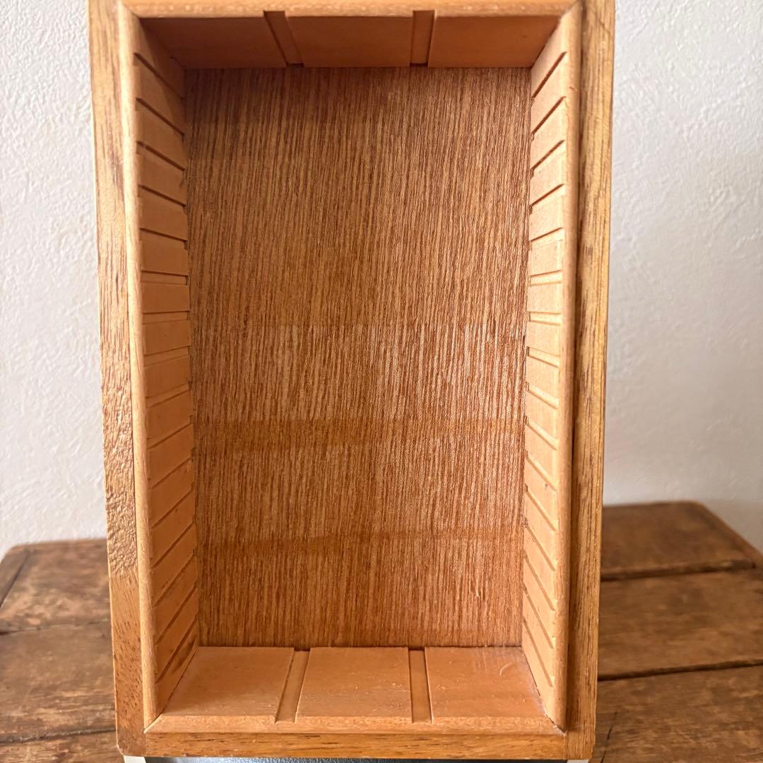 レトロ トナカイ印 印鑑タワー 回転式ゴム印ケース 古道具 ショー