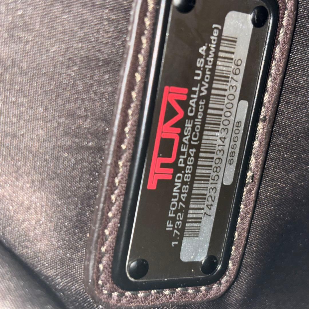 TUMI 68560D BEACON HILL レザー本革 ブリーフ　ビジネス茶