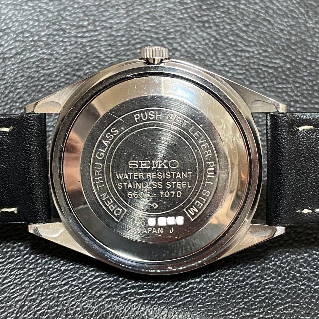 SEIKO ロードマチック LM 56系 新品Sガラス 精度良好 1971.Ju