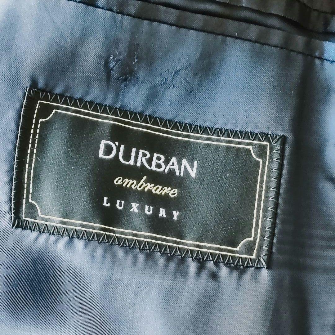 ♠ダーバン】✨美品　カシミヤ100%　ビジネスコート　フォーマル　日本製　黒　L