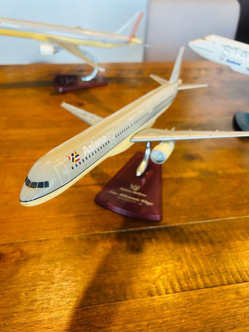 希少】アシアナ航空3機セット 1/200スケール