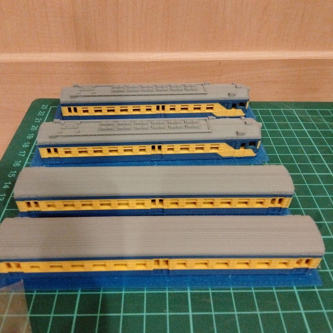 カザフスタン　ER22近郊電車　鉄道模型（Nゲージ）キット　4両セット