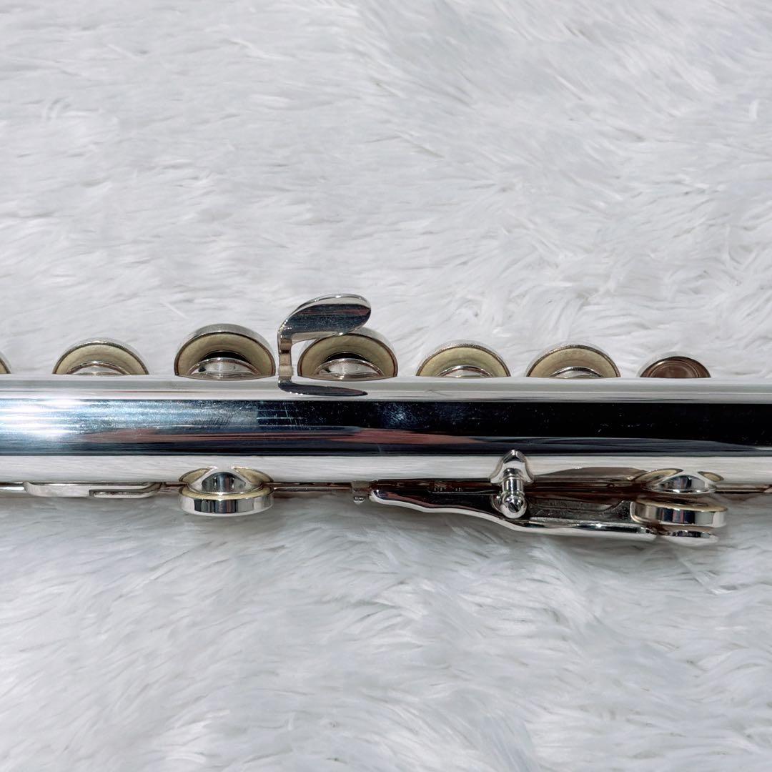 【磨き済】YAMAHA YFL-221 フルート 後期モデル Eメカ 銀メッキ