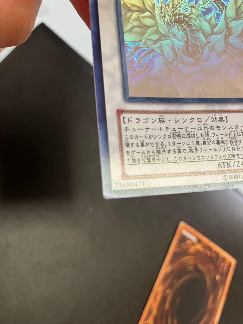 スターダストドラゴン　ブラックローズドラゴン　ホログラフィックレア2枚セット