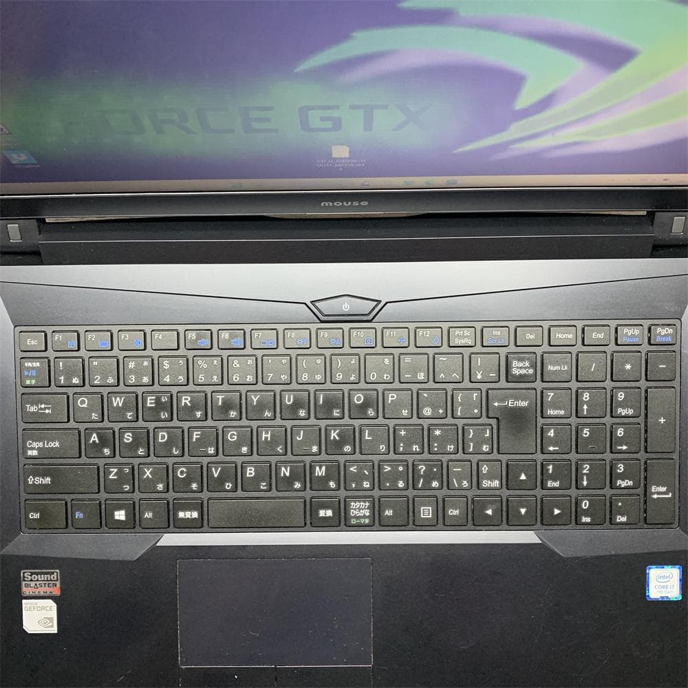 爆速ゲーミングノートパソコン i7-8スレ NVIDIA爆速SSD メモリ16G