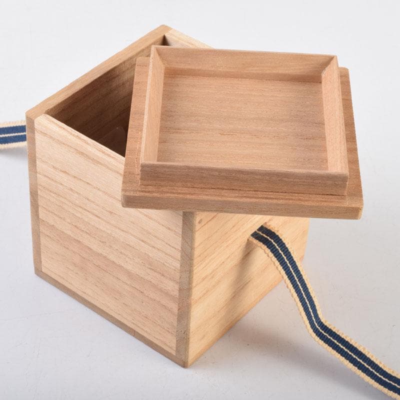 茶道具 山中塗 道場宗廣作 朱刷毛目 梅月蒔絵 大棗 共箱