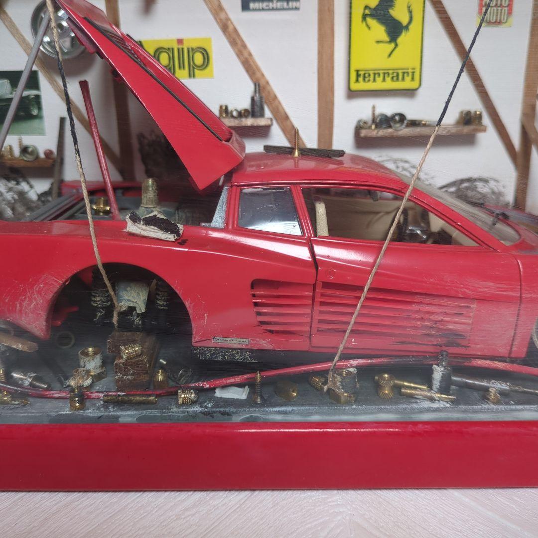 パトリック　リシャール　ガレージ　模型　フェラーリ