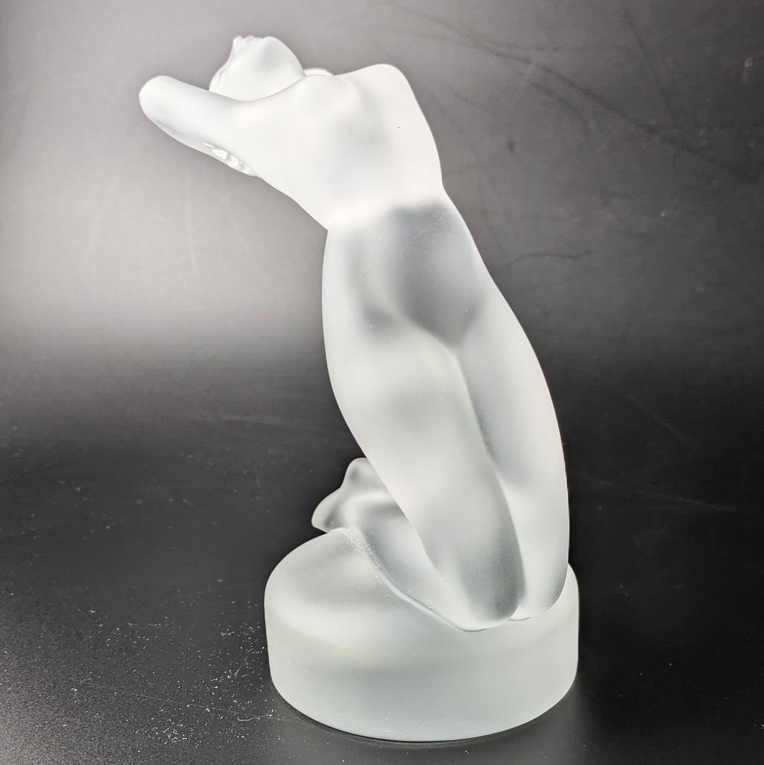 草*認様 ラリック カーマスコット 風の女神クリュシスカー美品