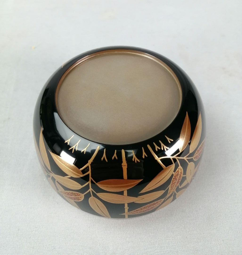 茶事具】村田宗覚造 惺斎好写し笹蒔絵棗 漆器 棗295