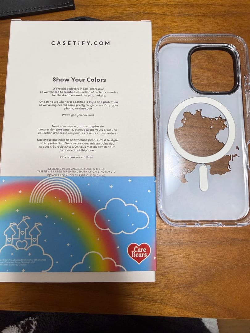 CASSETIFY iPhone16pro ケアベア コラボ ケースティファイ