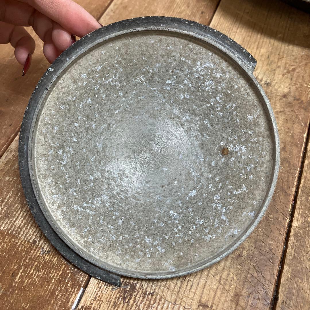 D-4 アンティーク 古道具 アルミ やかん ケトル 時代物 オブジェ