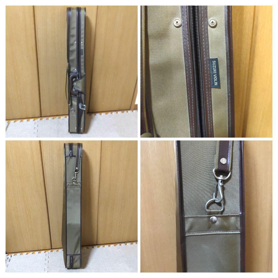 SUZUKI No.200 4/4 バイオリン 1999年製 kun 肩当付き