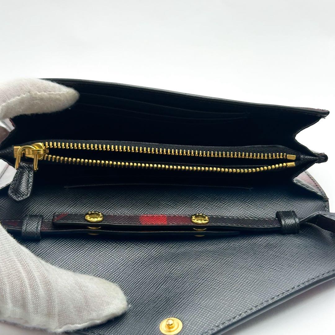 プラダサ フィアーノレザー ショルダー ウォレット 1559