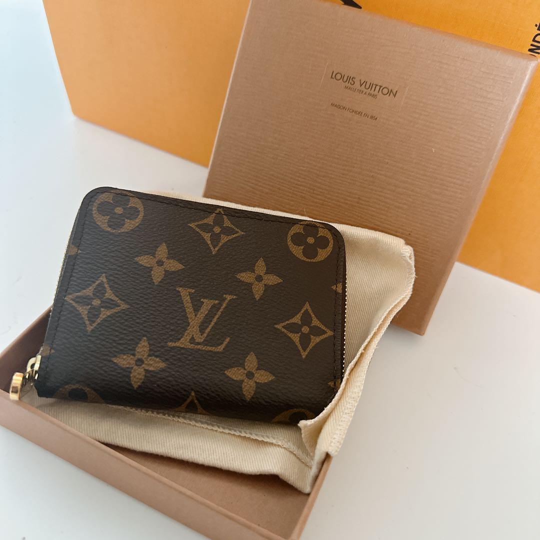 ルイヴィトン　モノグラム　ジッピーパース　ミニ財布　ケース