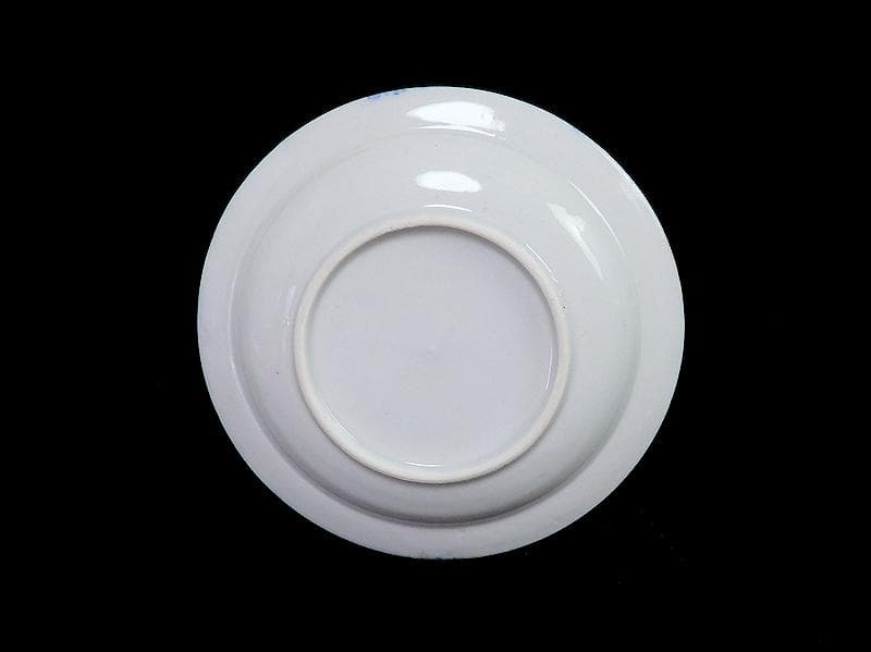 伊万里　印判　花に鳳凰　来栖紋の図　手塩皿　５枚　D567A-BNw