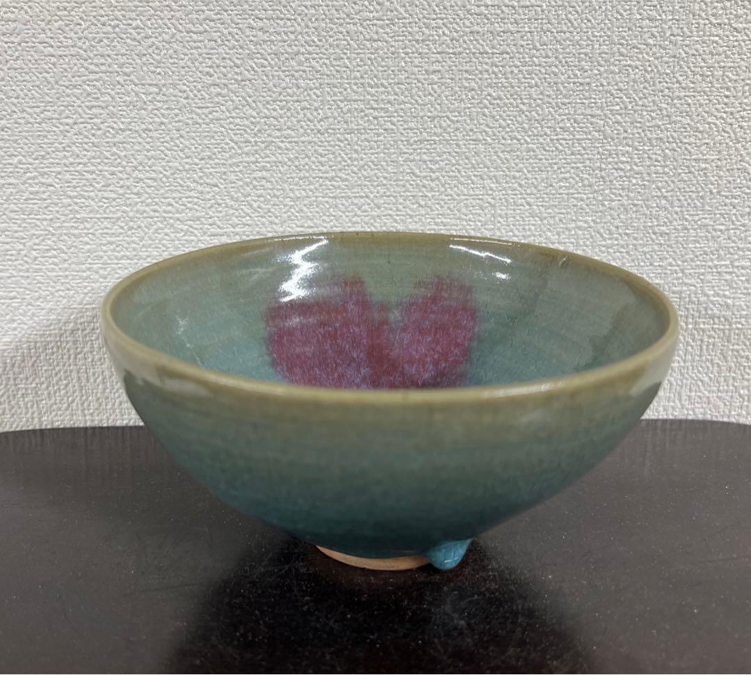 中国古美術 宋時代鈞窯釉茶碗 XG2-88 - メルカリ