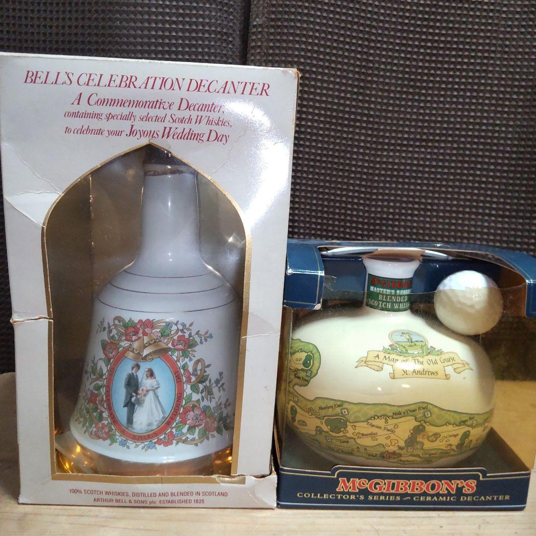 マックギボンズ(ゴルフコース)＆ベルズ(結婚記念) スコッチウイスキー