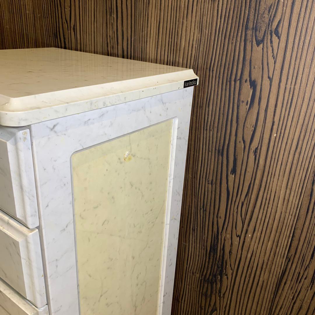 カリモク 電話台 大理石風 カリモク 電話台 大理石風 カリモク 台