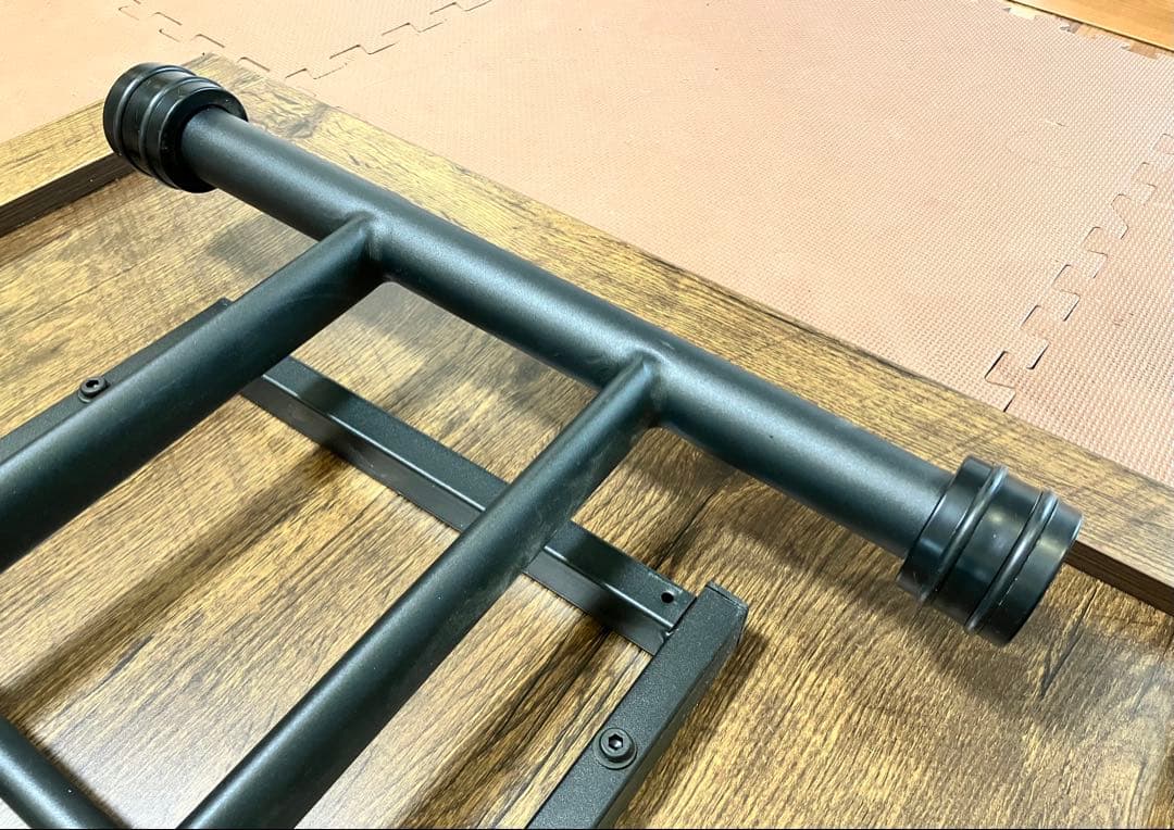 折りたたみ式ガス圧昇降テーブル 120x80cm ブラウン