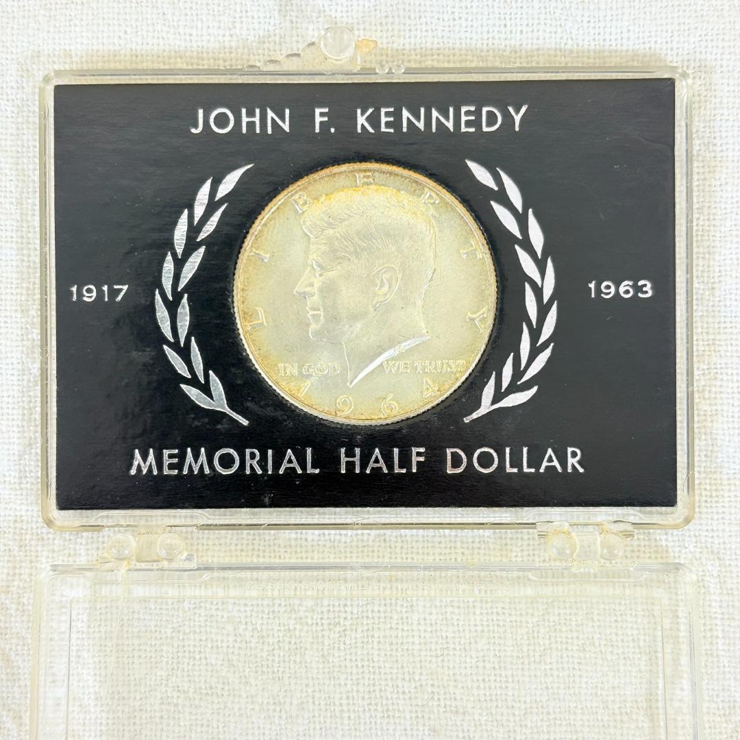 ジョン・F・ケネディ メモリアルハーフダラー 1964 - メルカリ