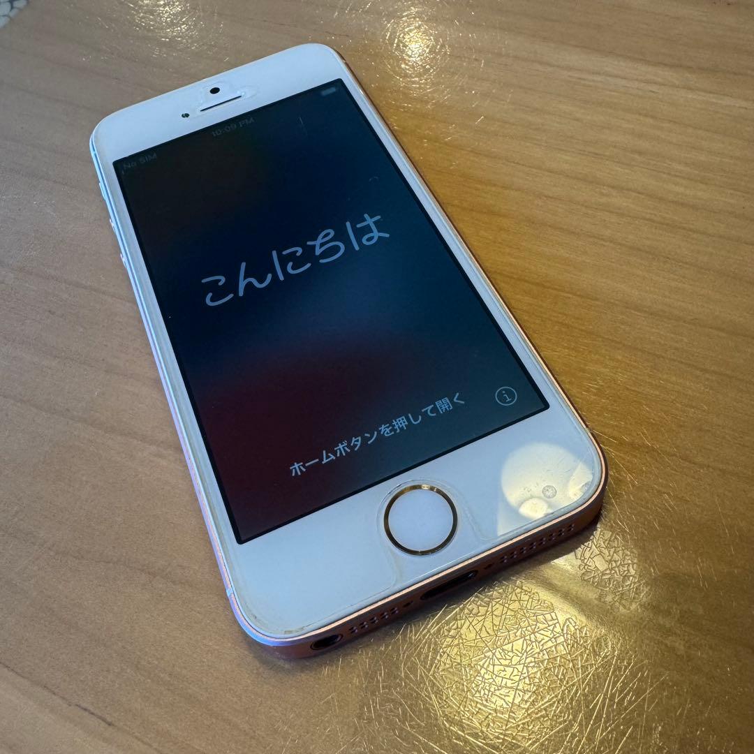 iPhone SE第1世代64GB SIMロック解除済み バッテリー要交換