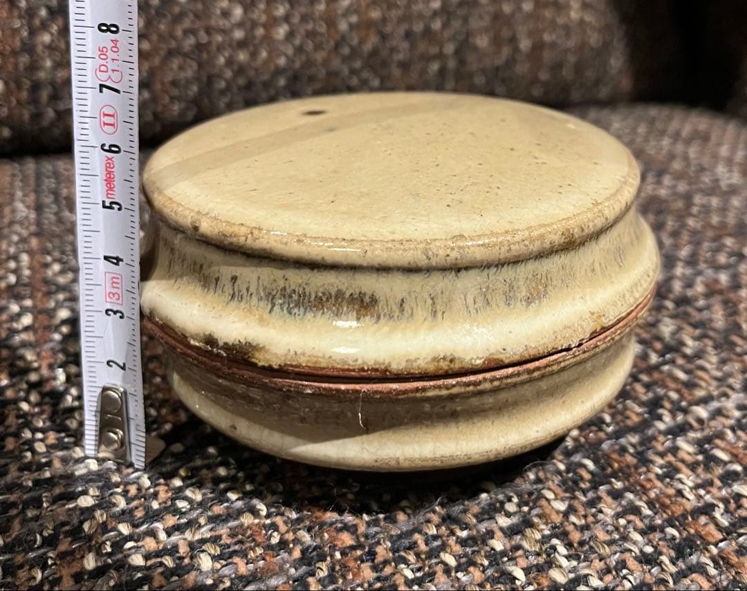 濱田庄司/ 香合 蓋物 香道具