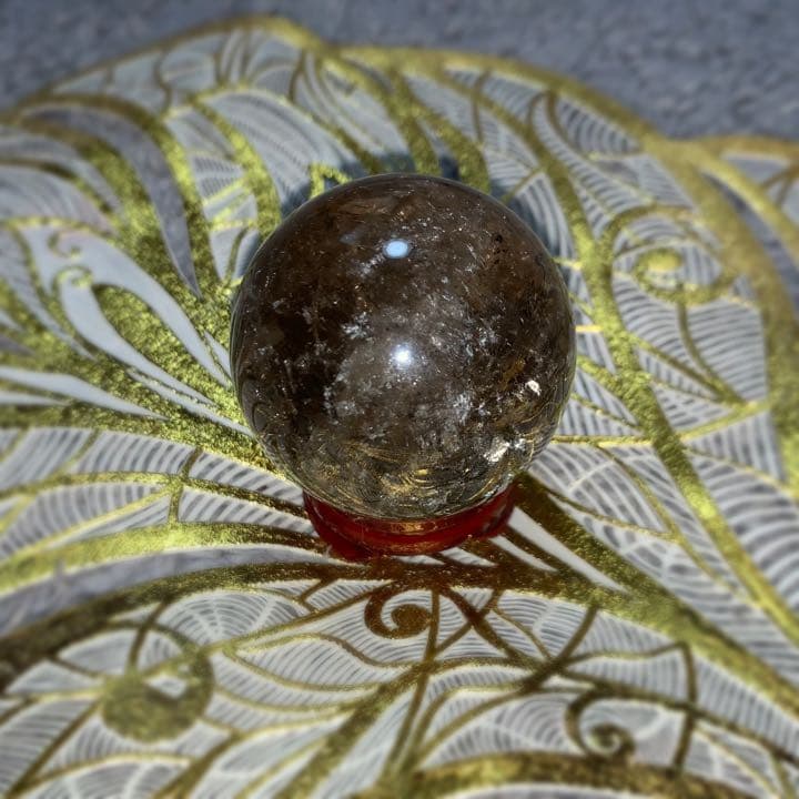 スモーキークォーツ 丸玉 大 | スフィア（丸玉） | Crystals by Purely