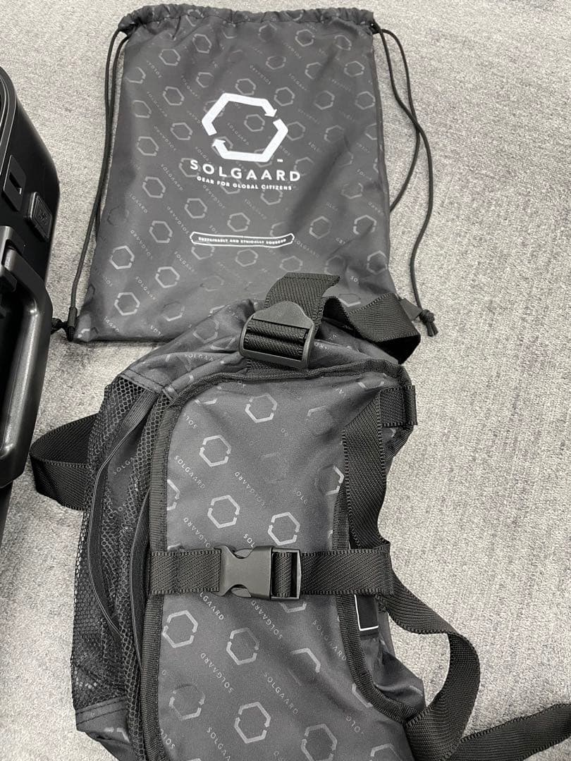 SOLGAARD ブラックキャリーケース 1912 0.7