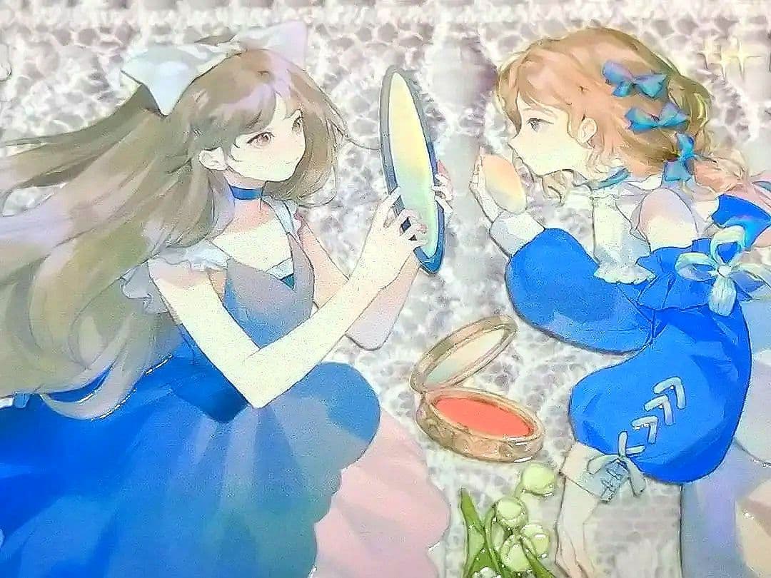 のこり2✩J518＃星月幻想指南(虹光)切り売り海外人物マステ女の子