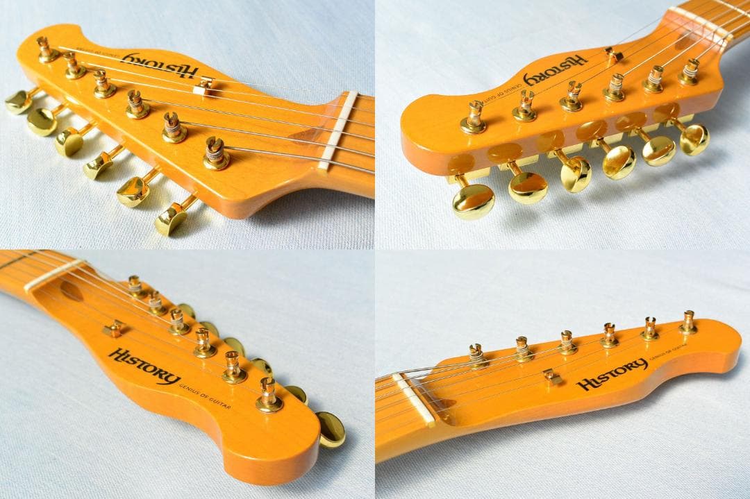 History Z2-CFS テレキャ P-90 ブラスブリッジ バーズアイPG