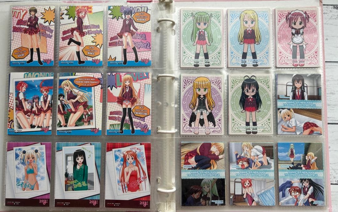 魔法先生ネギま！ファイル トレーディングカード 大量セット