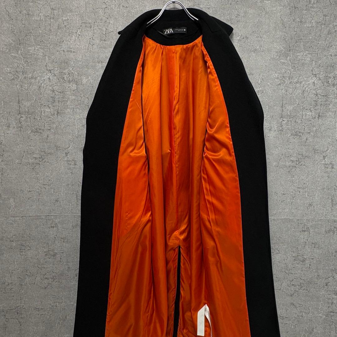 ZARA MA-1切替 マッチングボンバーコート 黒 XS オーバーサイズ - メルカリ