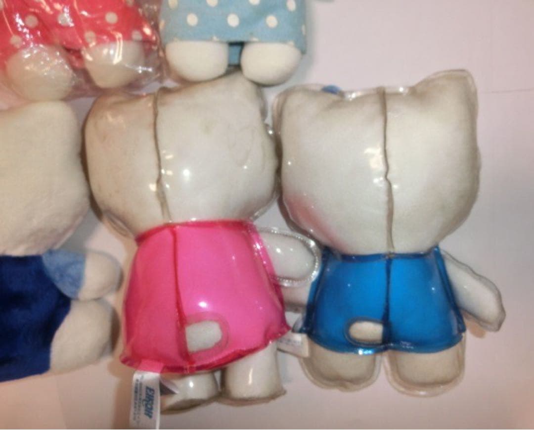 サンリオ　ハローキティ　ぬいぐるみ マスコット　６個　レトロ