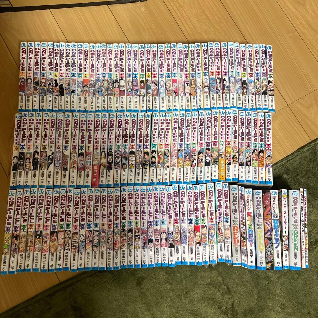 ONE PIECE 1巻〜109巻+関連本含む12冊全巻セット 初版多数
