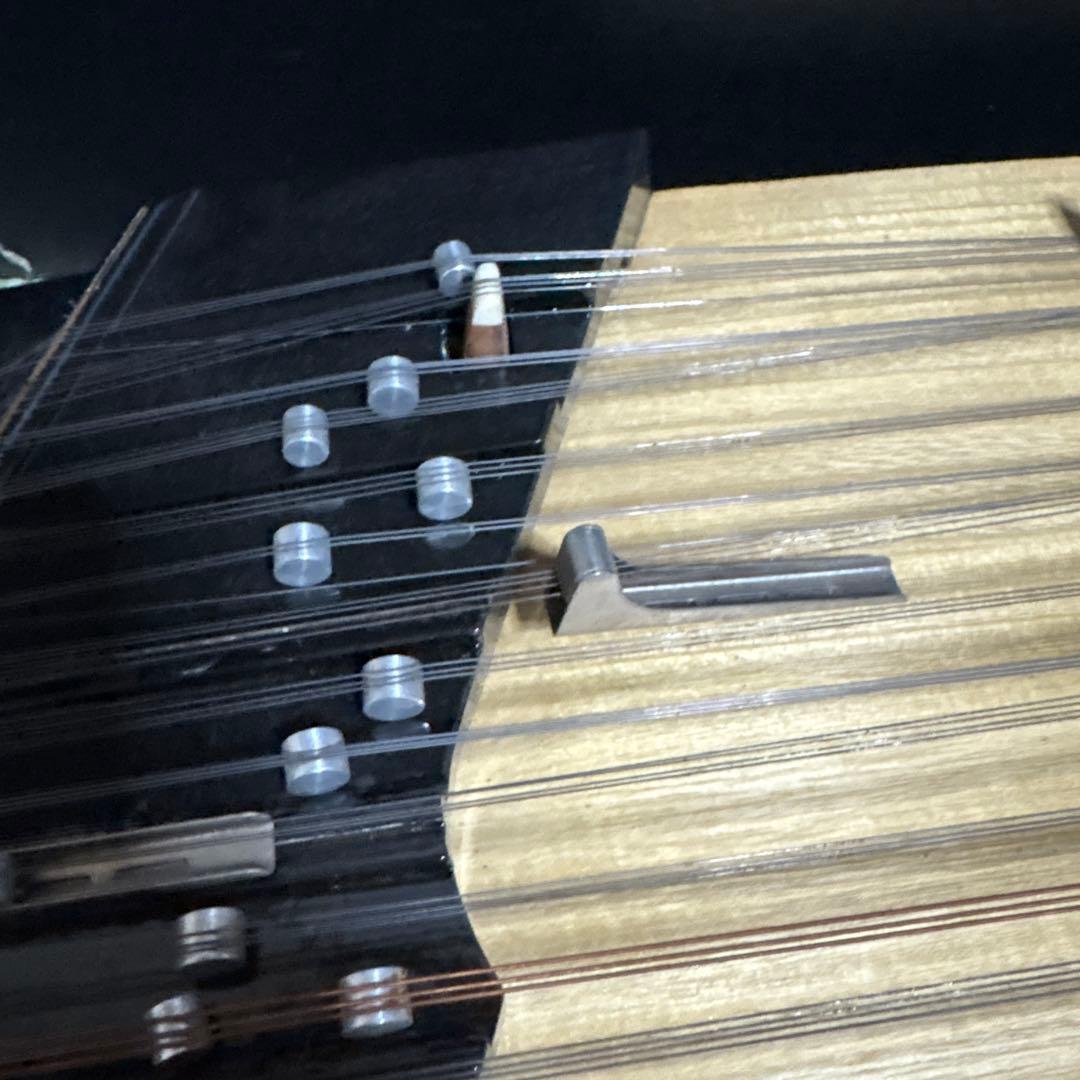 ハンマーダルシマー ヤンチン 洋琴 お琴 中国楽器 弦楽器 ハードケース