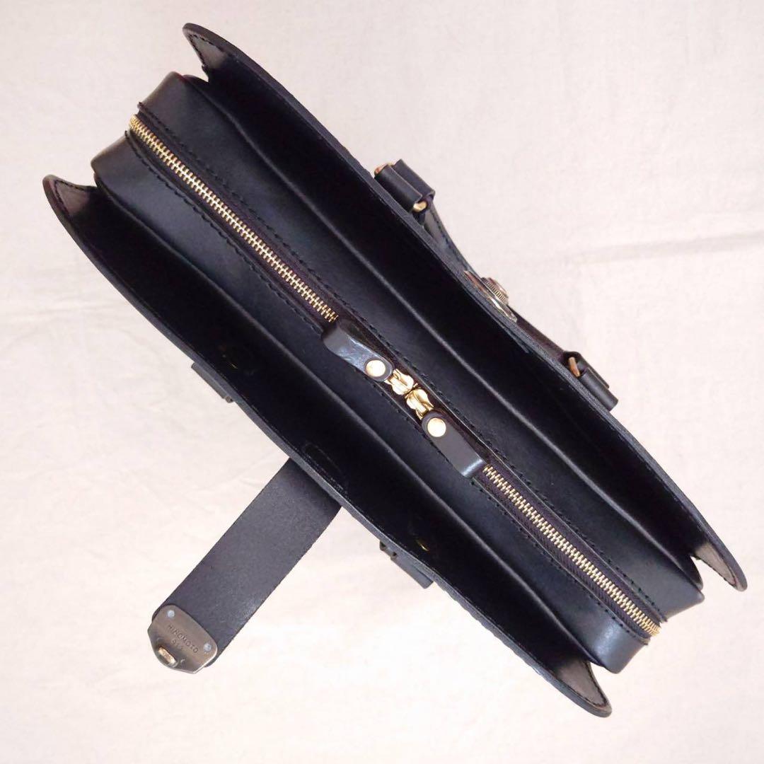 【極美品】HERZ ヘルツ RESO. ラップフラップ 2way ビジネスバッグ